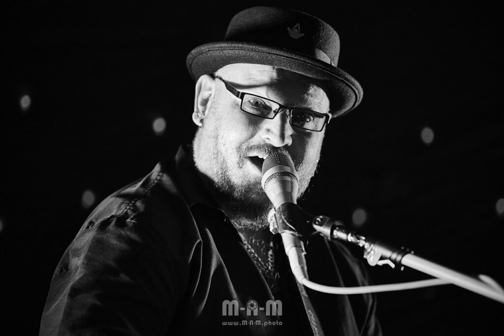 Sänger live - schwarzweiß