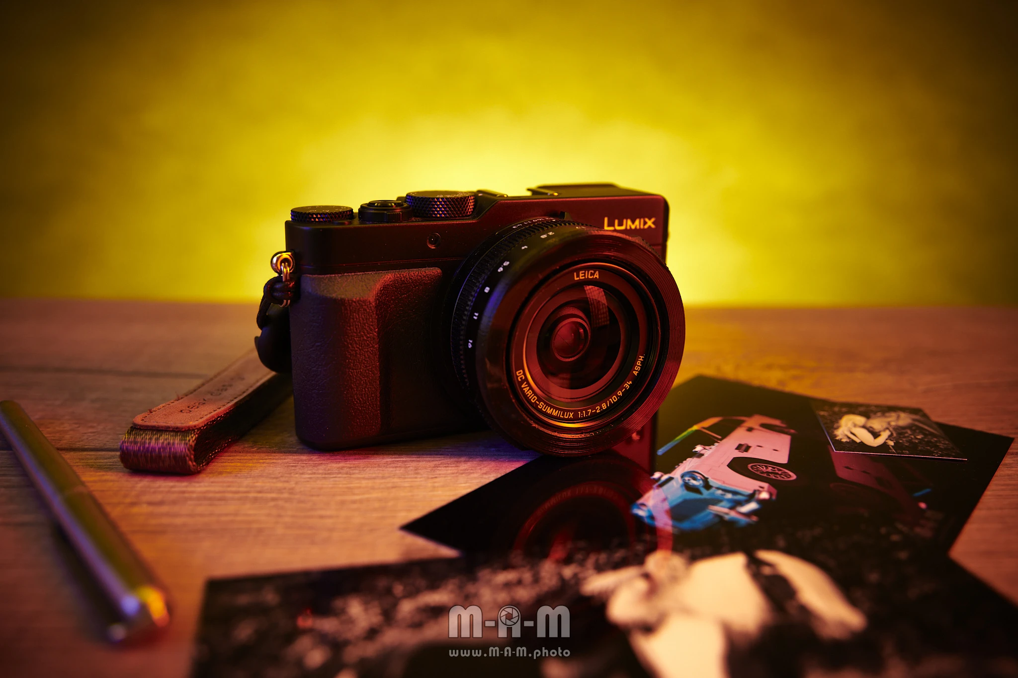 Leistungen: Lumix DC-LX 100 - gelb